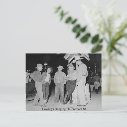  Las Vegas Street Scenes Briefkaart (Staand voorkant)