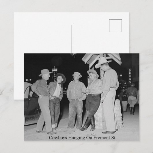  Las Vegas Street Scenes Briefkaart (Voorkant / Achterkant)