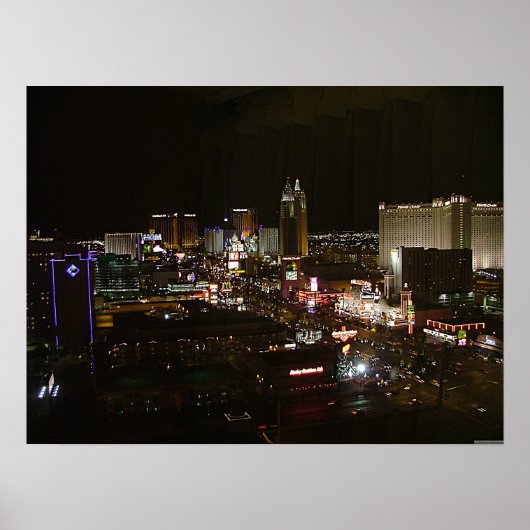 Las Vegas Strip 2003 Poster Print (Voorkant)