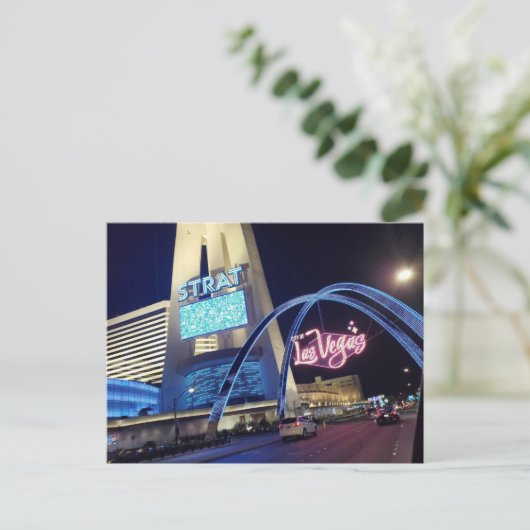 LAS VEGAS STRIP #7 BRIEFKAART (Staand voorkant)