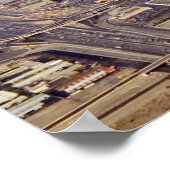 Las Vegas Strip Aerial 2007 Foto Poster (Hoek)