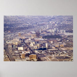 Las Vegas Strip Aerial 2007 Foto Poster