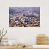 Las Vegas Strip Aerial 2007 Foto Poster (Keuken)