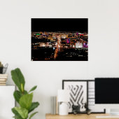 Las Vegas Strip Aerial Photo Poster Print (Thuiskantoor)