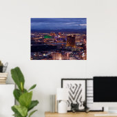 Las Vegas Strip Aerial Poster Print (Thuiskantoor)