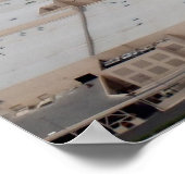 Las Vegas Strip Aerial Uitzicht 2009 Poster (Hoek)