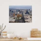 Las Vegas Strip Aerial Uitzicht 2009 Poster (Keuken)