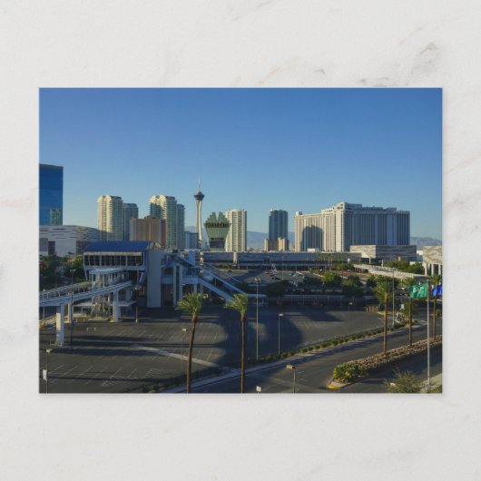 Las Vegas Strip Ahead Briefkaart (Voorkant)