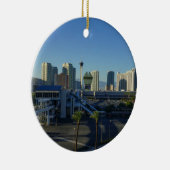 Las Vegas Strip Ahead Keramisch Ornament (Rechts)
