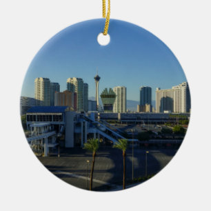 Las Vegas Strip Ahead Keramisch Ornament