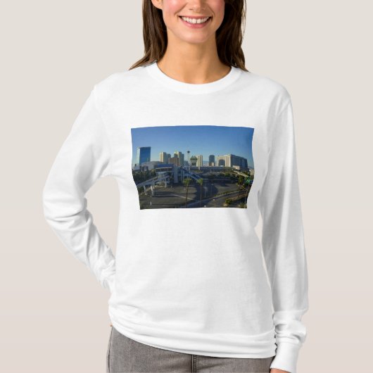 Las Vegas Strip Ahead Long Sleeve T-Shirt (Voorkant)