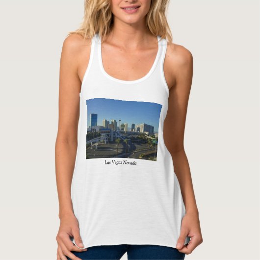 Las Vegas Strip Ahead Tanktop (Voorkant)
