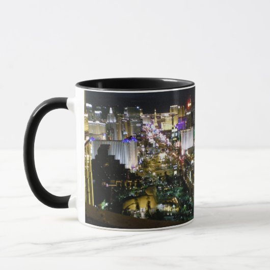 Las Vegas Strip and Sign Souvenir Mok (Links)