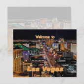 Las Vegas Strip at Night Briefkaart (Voorkant / Achterkant)