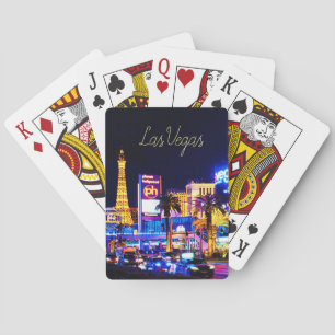 Las Vegas Strip at Night Classic Paring Cards Pokerkaarten