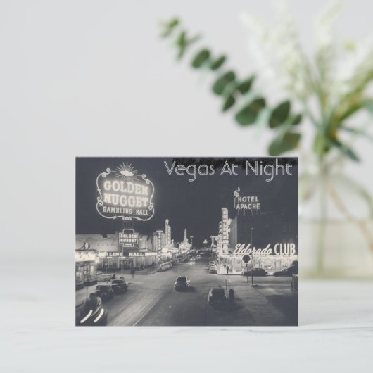  Las Vegas Strip Briefkaart (Staand voorkant)