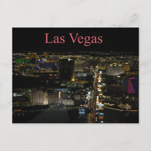 Las Vegas strip Briefkaart