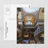 Las Vegas Strip briefkaart. Briefkaart (Voorkant / Achterkant)