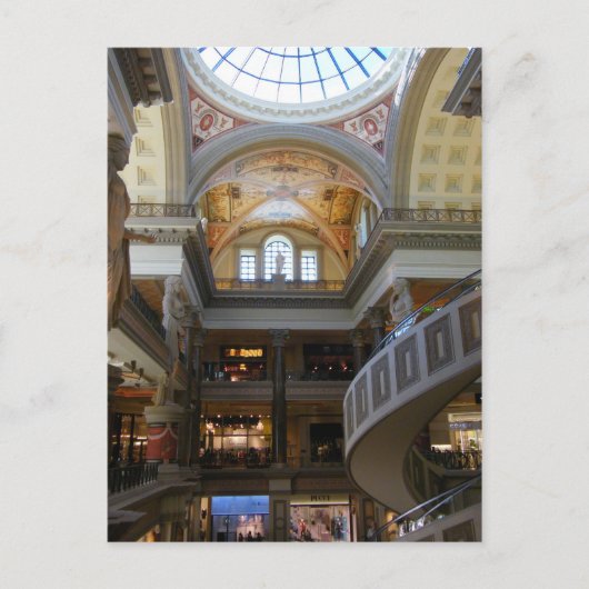 Las Vegas Strip briefkaart. Briefkaart (Voorkant)