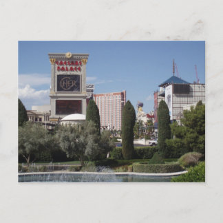 Las Vegas Strip briefkaart. Briefkaart