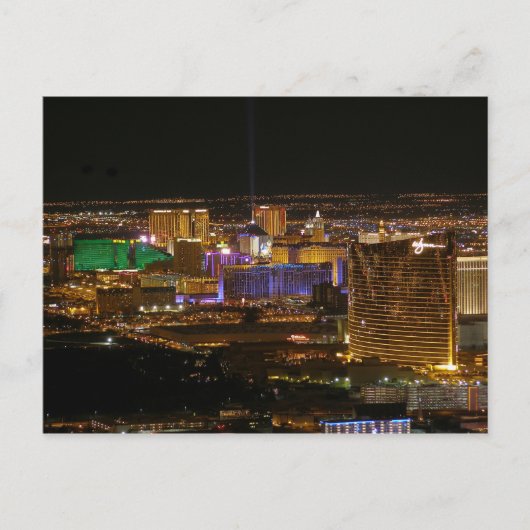 Las Vegas Strip Briefkaarten (Voorkant)