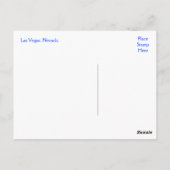 Las Vegas Strip Casinos, Nevada Post Card Briefkaart (Achterkant)