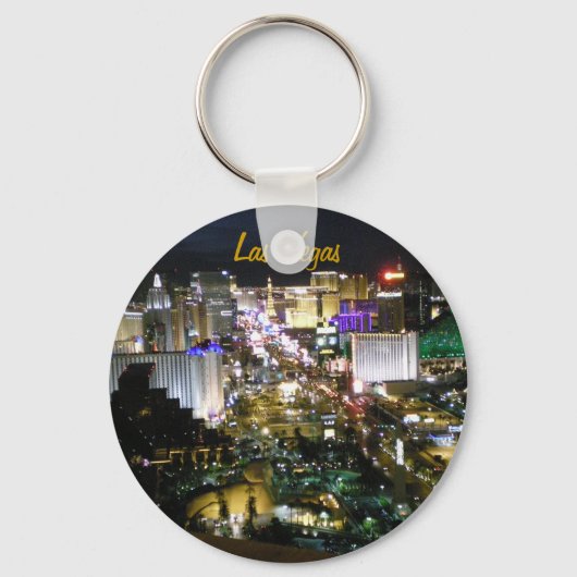 Las Vegas Strip Foto Sleutelhanger (Voorkant)