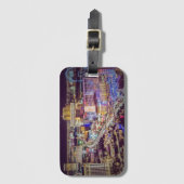 Las Vegas strip gestileerd Bagagelabel (Voorkant (verticaal))