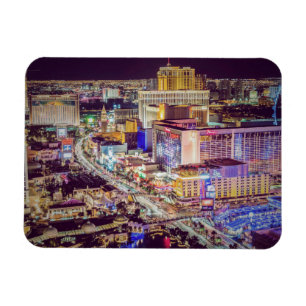 Las Vegas strip gestileerd Magneet
