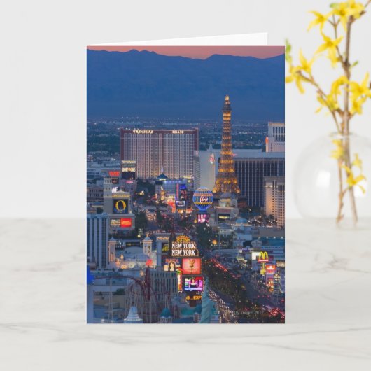 Las Vegas Strip Kaart (Gele Bloem)
