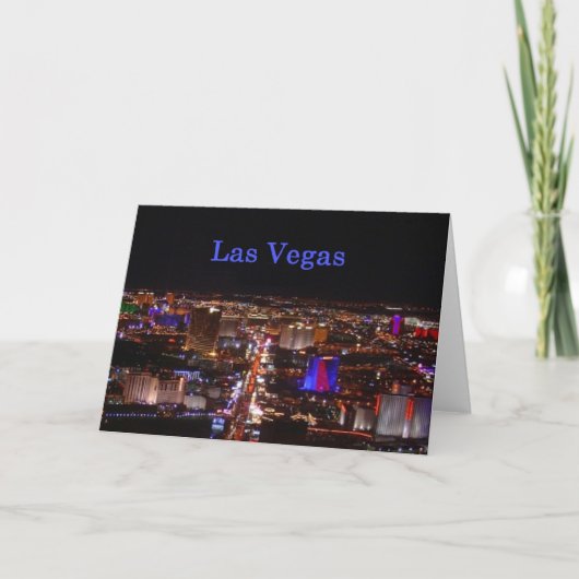 Las Vegas Strip Kaart (Voorkant)