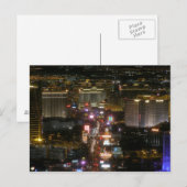 Las Vegas Strip Luchtfoto Briefkaarten (Voorkant / Achterkant)