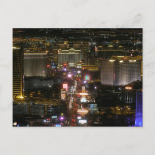 Las Vegas Strip Luchtfoto Briefkaarten