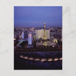 Las Vegas Strip Luchtfoto Casino Gokstad Stad Briefkaart