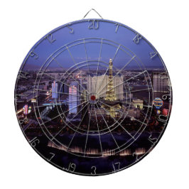Las Vegas Strip Luchtfoto Casino Gokstad Stad Dartbord