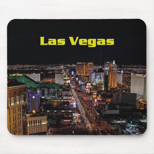 Las Vegas Strip Mousepad. Muismat (Voorkant)
