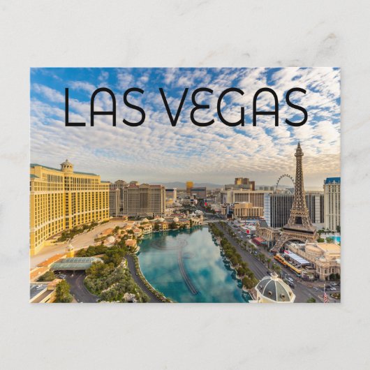 Las Vegas Strip Nevada Verenigde Staten Amerika Briefkaart (Voorkant)