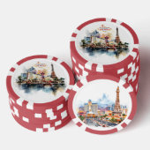 Las Vegas Strip Poker Chips (Opstapeling)