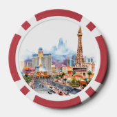 Las Vegas Strip Poker Chips (Achterkant)