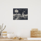  Las Vegas Strip Poster (Keuken)