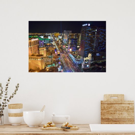 Las Vegas Strip Poster (Keuken)
