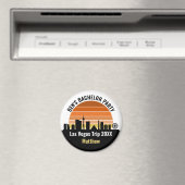 Las Vegas Strip Sunset Aangepaste Vakantie Magneet (Insitu (Vaatwasser))