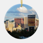 Las Vegas Strip Sunset Ornament (Voorkant)
