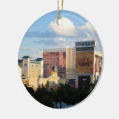 Las Vegas Strip Sunset Ornament (Links)