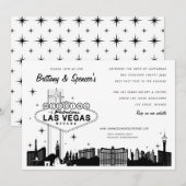 Las Vegas Strip | Uitnodiging tot weddenschappen i (Voorkant / Achterkant)
