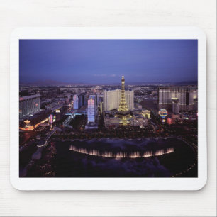 Las Vegas Strip Uitzicht Casino Gambling City Muismat