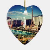 Las Vegas Strip Uitzicht Keramisch Ornament (Rechts)