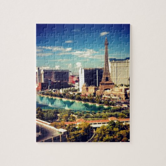 Las Vegas Strip Uitzicht Legpuzzel (Verticaal)
