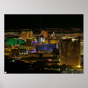 Las Vegas Strip Uitzicht Poster