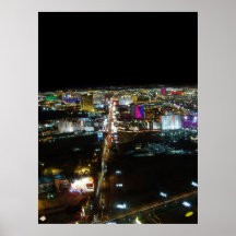 Las Vegas Strip Uitzicht Poster Print